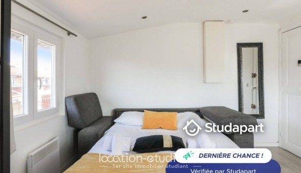 Logement �tudiant Studio &agrave; Nice (06100)