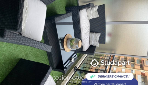 Logement �tudiant Studio &agrave; Nice (06100)