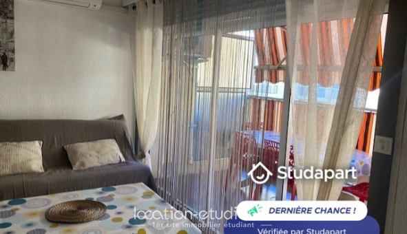 Logement �tudiant Studio &agrave; Nice (06100)