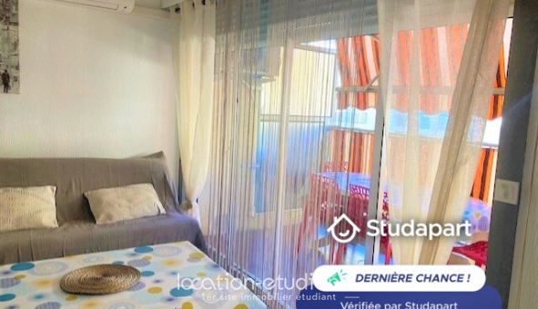 Logement �tudiant Studio &agrave; Nice (06100)