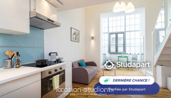 Logement �tudiant Studio &agrave; Nice (06100)