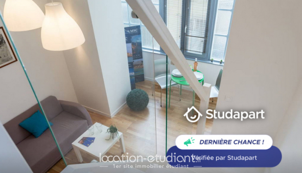 Logement �tudiant Studio &agrave; Nice (06100)