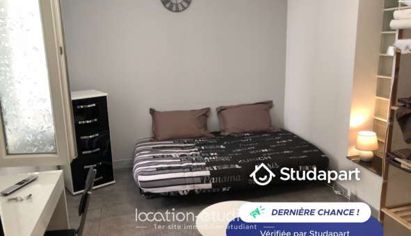 Logement �tudiant Studio &agrave; Nice (06100)