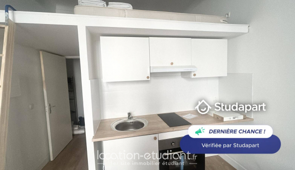Logement �tudiant Studio &agrave; Nice (06100)