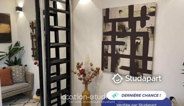Logement �tudiant Studio &agrave; Nice (06100)