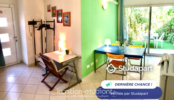 Logement �tudiant Studio &agrave; Nice (06100)