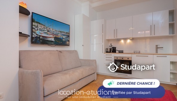Logement �tudiant Studio &agrave; Nice (06100)