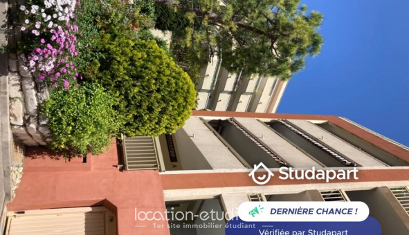 Logement �tudiant Studio &agrave; Nice (06100)