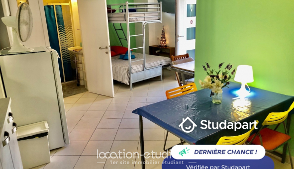 Logement étudiant Location Studio Meublé Nice (06100)