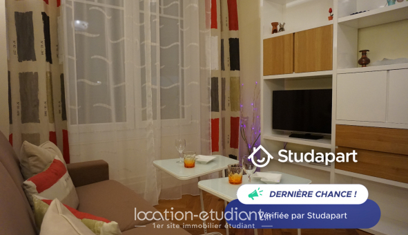 Logement �tudiant Studio &agrave; Nice (06100)
