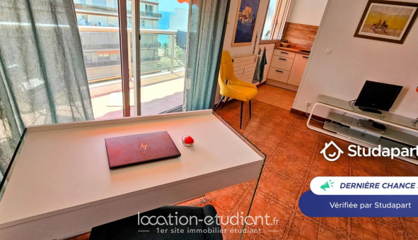 Logement �tudiant Studio &agrave; Nice (06100)