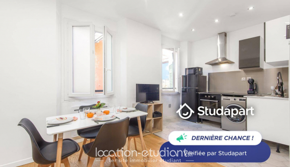 Logement �tudiant Location Studio Meubl&eacute; Nice (06100)