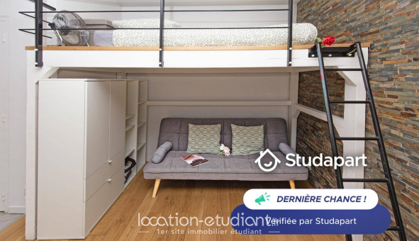 Logement �tudiant Studio &agrave; Nice (06100)