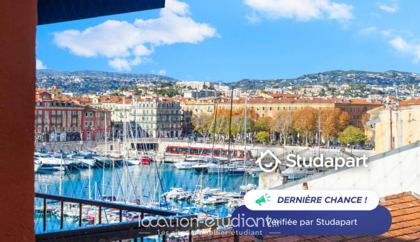 Logement �tudiant Studio &agrave; Nice (06100)