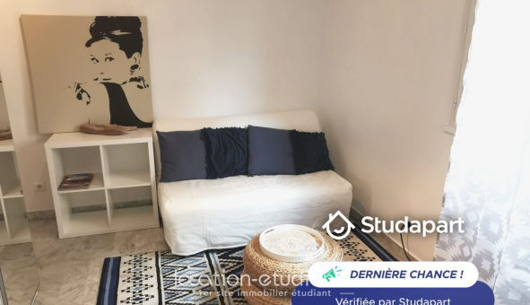 Logement �tudiant Location Studio Meubl&eacute; Nice (06100)