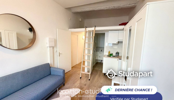 Logement �tudiant Studio &agrave; Nice (06100)