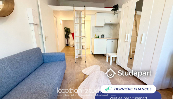 Logement �tudiant Location Studio Meubl&eacute; Nice (06100)