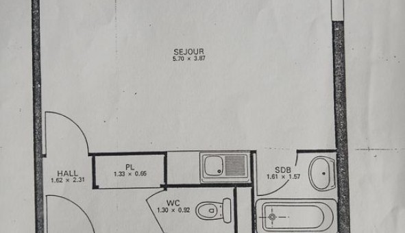 Logement �tudiant Studio &agrave; N�mes (30000)