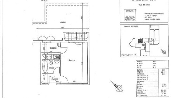Logement �tudiant Studio &agrave; Nozay (91620)