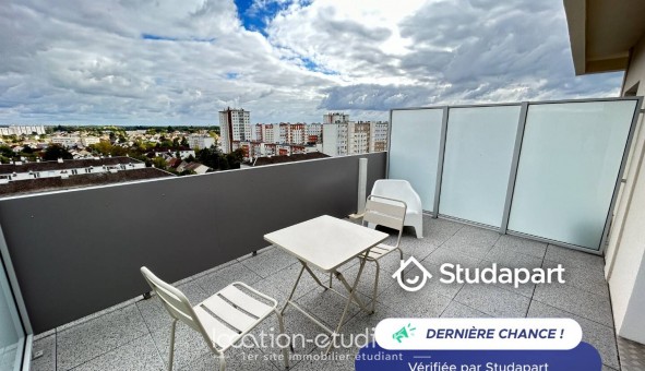 Logement tudiant Studio à Orlans (45100)