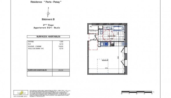 Logement �tudiant Studio &agrave; Orl�ans (45100)