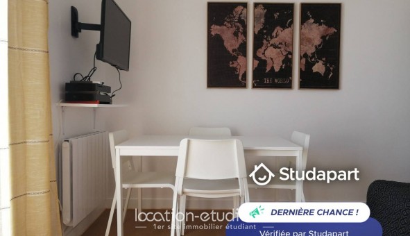 Logement �tudiant Location Studio Meubl&eacute; Orli�nas (69530)