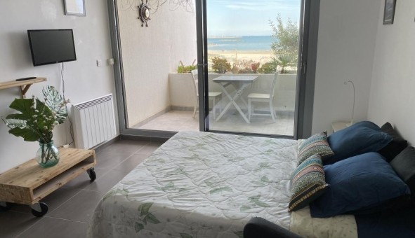 Logement tudiant Location Studio Vide Palavas les Flots (34250)