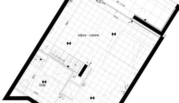 Logement �tudiant Studio &agrave; Pantin (93500)