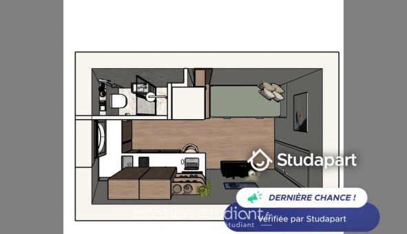 Logement �tudiant Studio &agrave; Parcieux (01600)