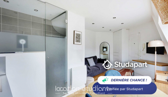 Logement étudiant Studio à Paris 01er arrondissement (75001)