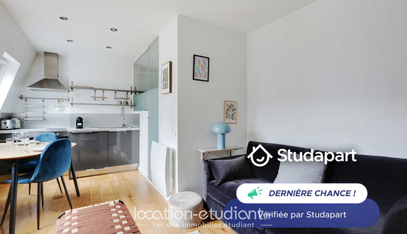 Logement étudiant Studio à Paris 01er arrondissement (75001)