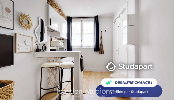 Logement tudiant Studio à Paris 01er arrondissement (75001)