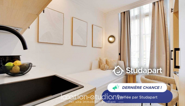 Logement tudiant Studio à Paris 01er arrondissement (75001)