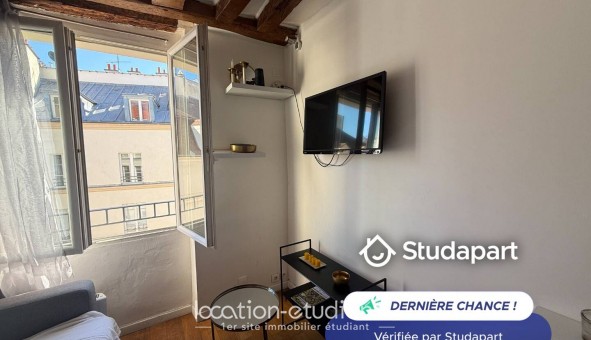 Logement tudiant Studio à Paris 01er arrondissement (75001)