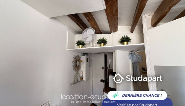 Logement tudiant Location Studio Meublé Paris 01er arrondissement (75001)