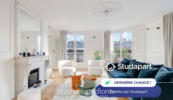 Logement étudiant Studio &agrave; Paris 01er arrondissement (75001)