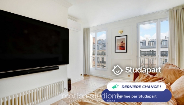 Logement étudiant Studio &agrave; Paris 01er arrondissement (75001)