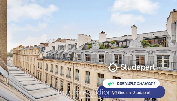 Logement étudiant Studio &agrave; Paris 01er arrondissement (75001)