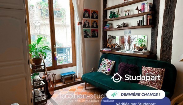 Logement tudiant Studio à Paris 02me arrondissement (75002)