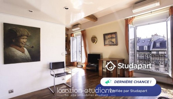 Logement tudiant Studio à Paris 02me arrondissement (75002)