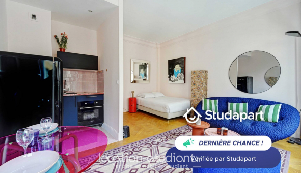 Logement tudiant Studio à Paris 02me arrondissement (75002)