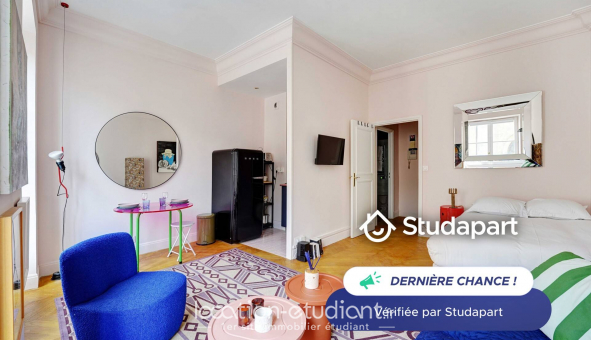 Logement tudiant Studio à Paris 02me arrondissement (75002)