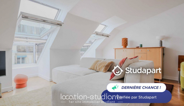 Logement tudiant Studio à Paris 02me arrondissement (75002)