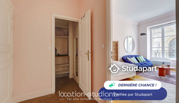 Logement tudiant Location Studio Meublé Paris 02me arrondissement (75002)