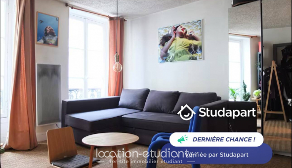 Logement tudiant Studio à Paris 02me arrondissement (75002)