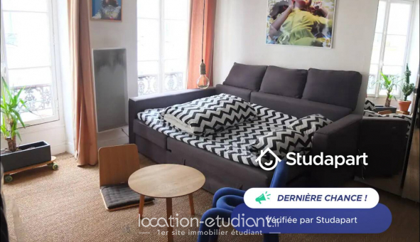 Logement tudiant Studio à Paris 02me arrondissement (75002)