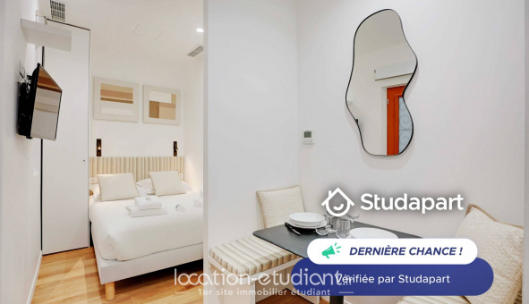Logement tudiant Location Studio Meublé Paris 02me arrondissement (75002)