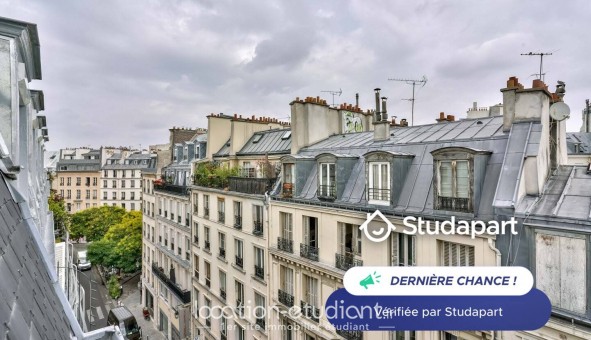Logement tudiant Studio à Paris 02me arrondissement (75002)