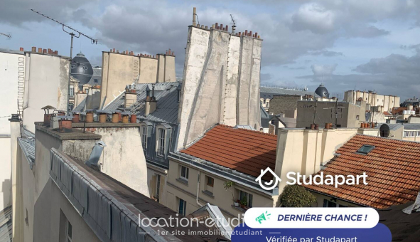 Logement tudiant Studio à Paris 02me arrondissement (75002)