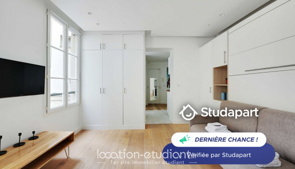 Logement tudiant Studio à Paris 02me arrondissement (75002)